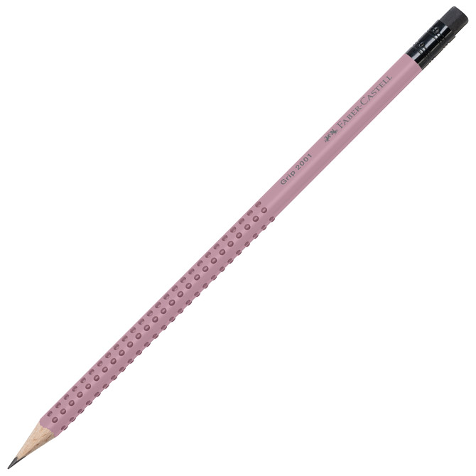 15536-1 Olovka grafitna s gumicom HB FABER CASTELL Castel  217237 roza