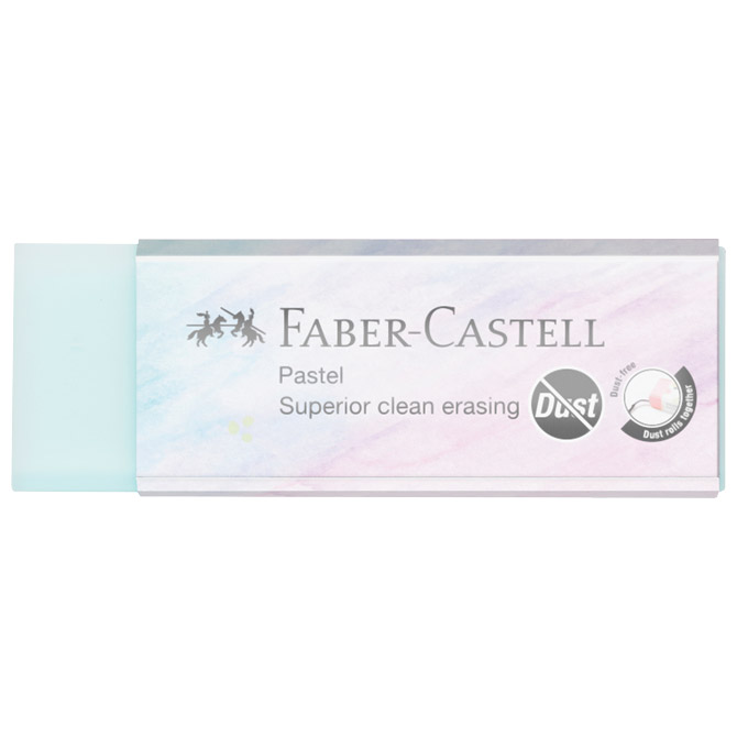 16019-1 Gumica FABER CASTELL Pastel 187392