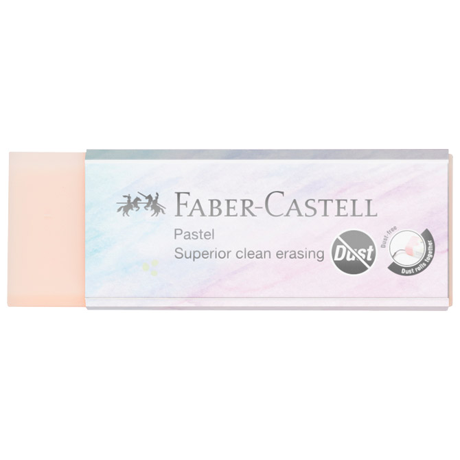 16019-1 Gumica FABER CASTELL Pastel 187392
